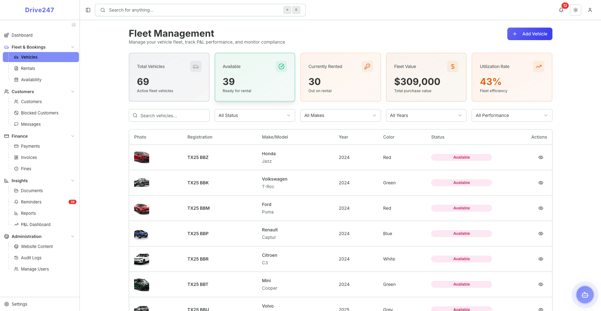 Fleet Management